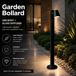Bolardo de jardin 