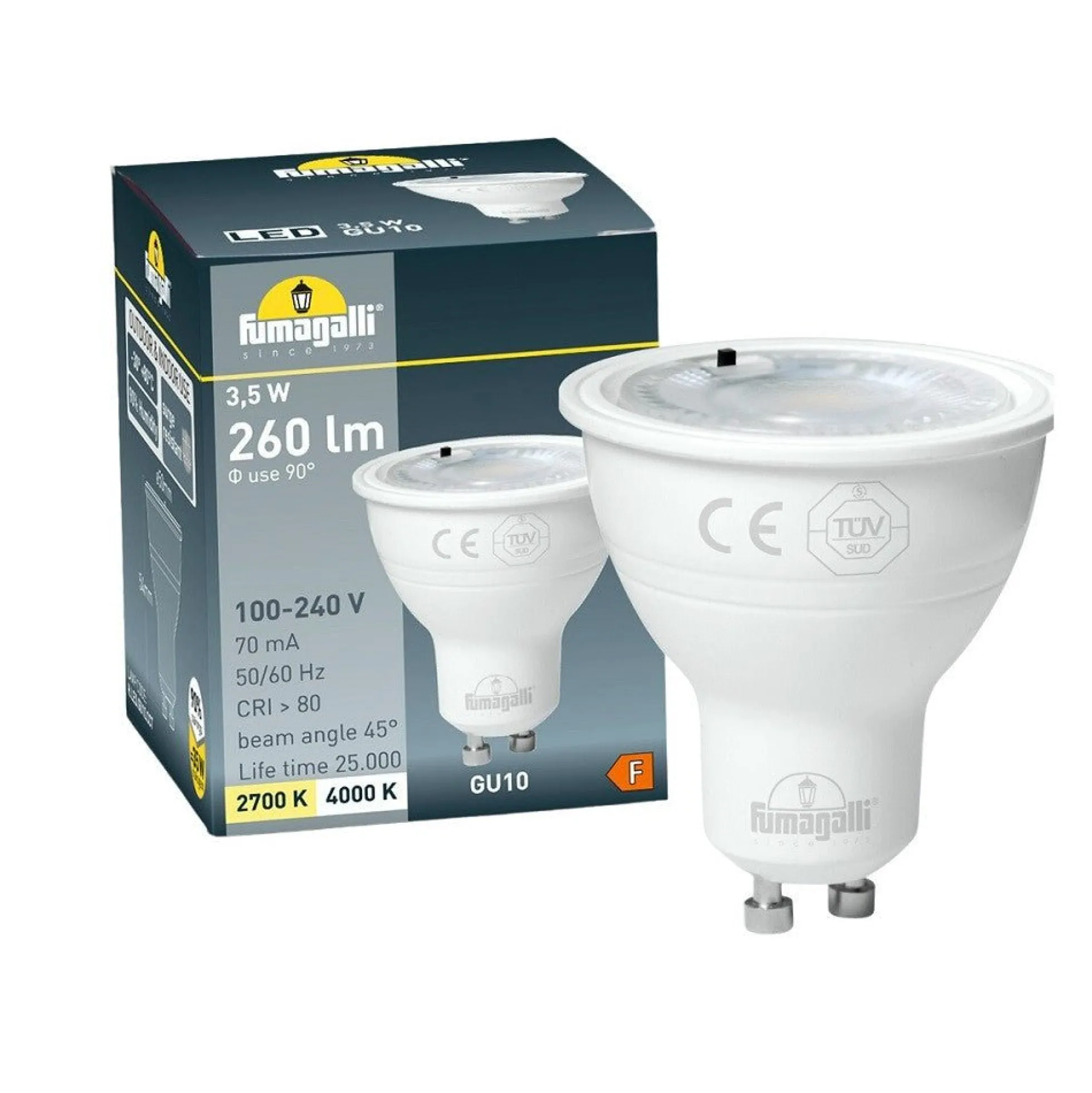 Bolardo para caminos LED FUMAGALLI "CARLO 400" - 3,5W - CCT