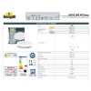 Bolardo para caminos LED FUMAGALLI "ELISA 500" - GX53 - 10W - CCT