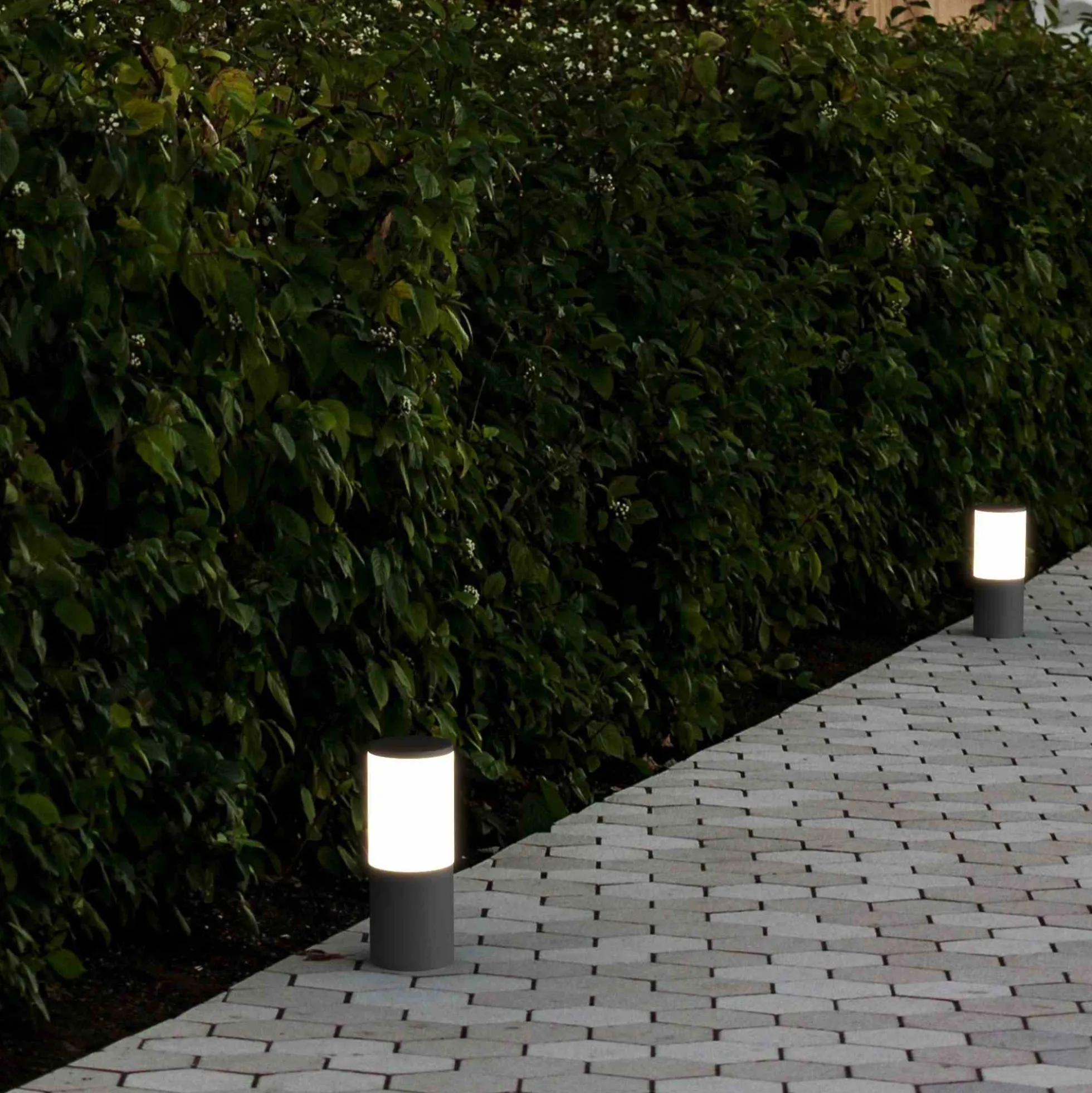 Bolardo para caminos LED FUMAGALLI "Amelia 250" - 8,5W - CCT