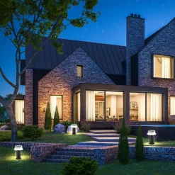 Bolardo solar LED 