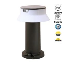 Bolardo solar LED 