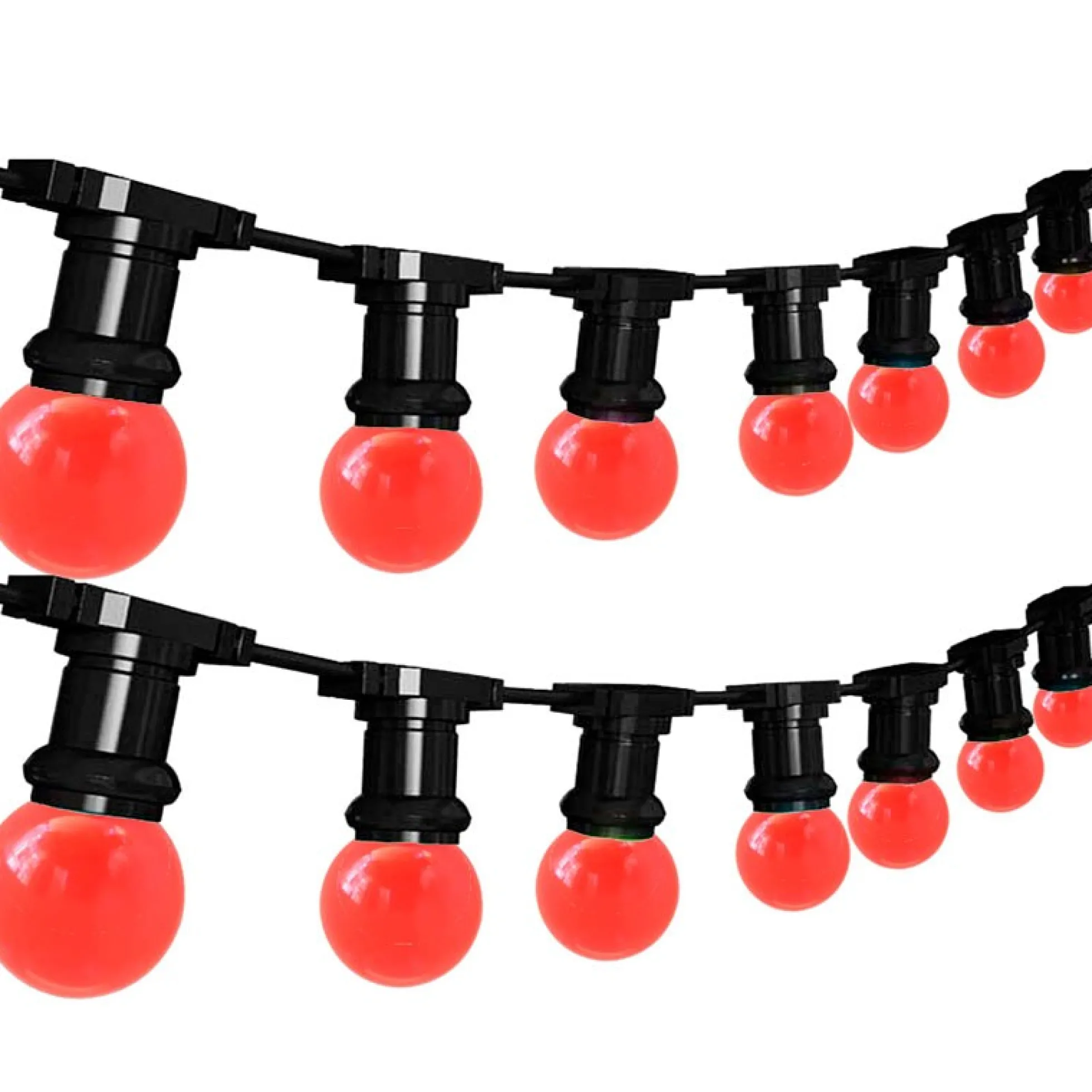 Bombilla de colores LED E27 G45 - 1W