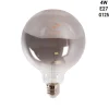 Bombilla decorativa con tinte ahumado filamento "Smoky" E27 G125 - 4W - 2200K