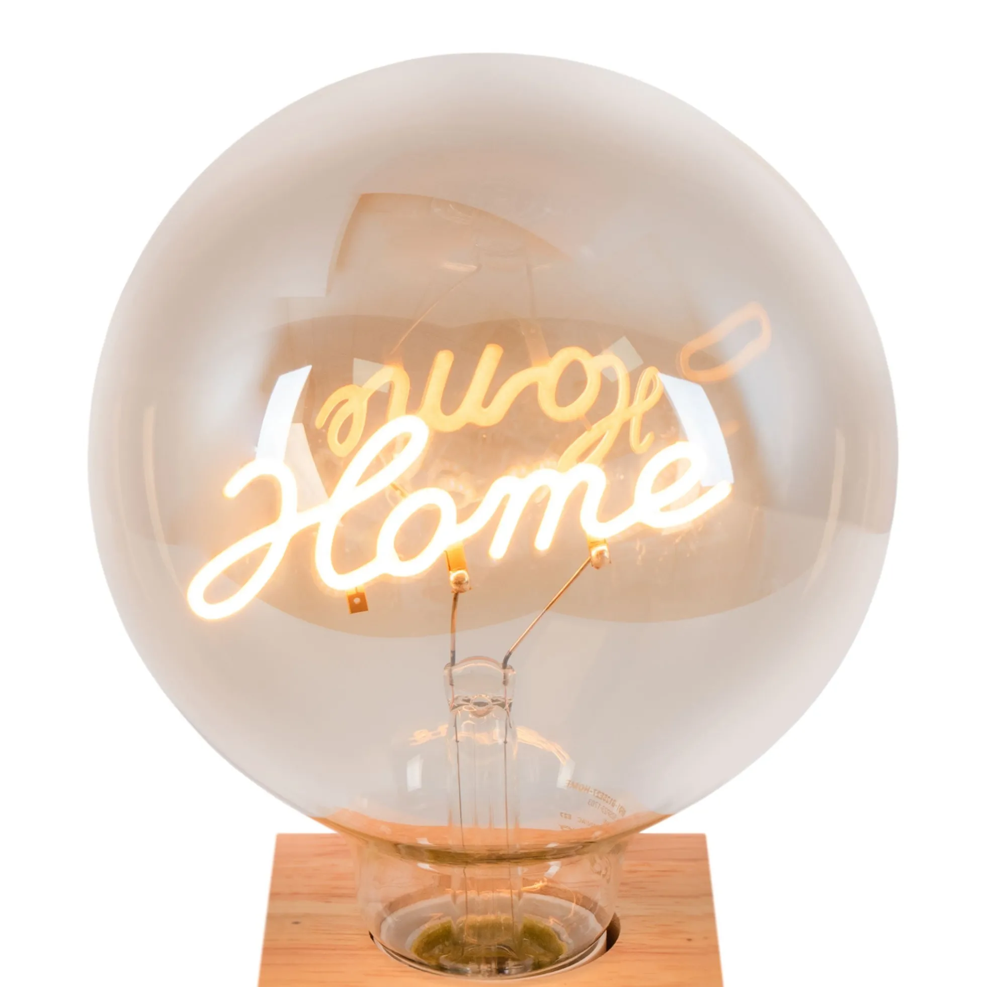 Bombilla decorativa filamento "HOME" E27 G125 - 4W - 2200K