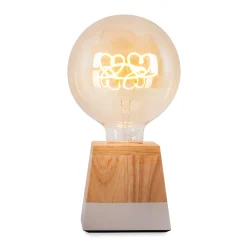 Bombilla decorativa filamento "Hearts" E27 G125 - 4W - 2200K