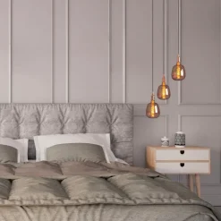 Bombilla decorativa LED de filamento - E27 D140 - Regulable - 4W - 1800K