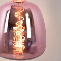 Bombilla decorativa LED de filamento - E27 D140 - Regulable - 4W - 1800K