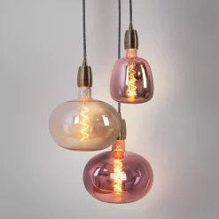 Bombilla decorativa LED de filamento - E27 D140 - Regulable - 4W - 1800K