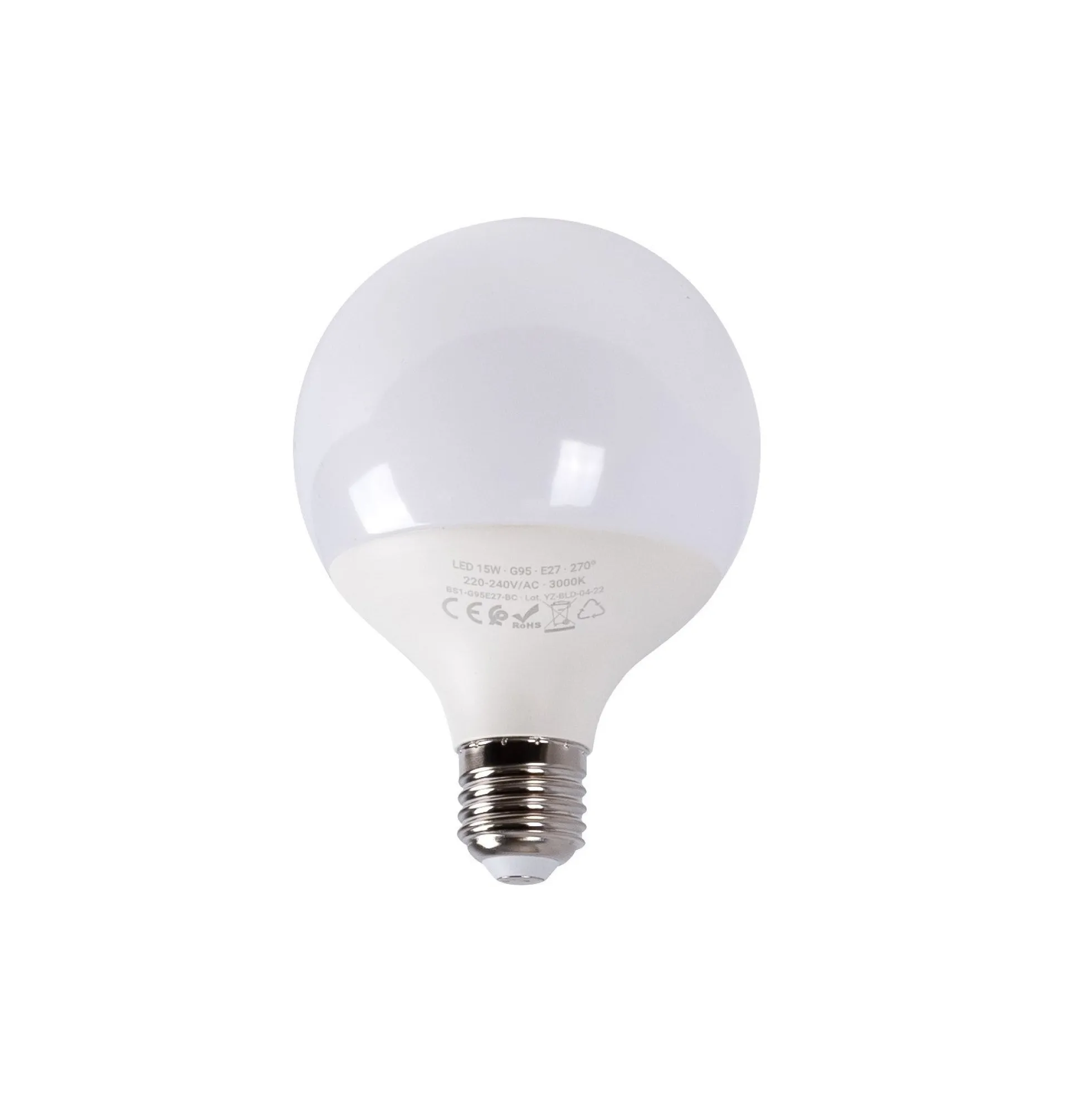 Bombilla decorativa LED globo E27 G95 - 15W