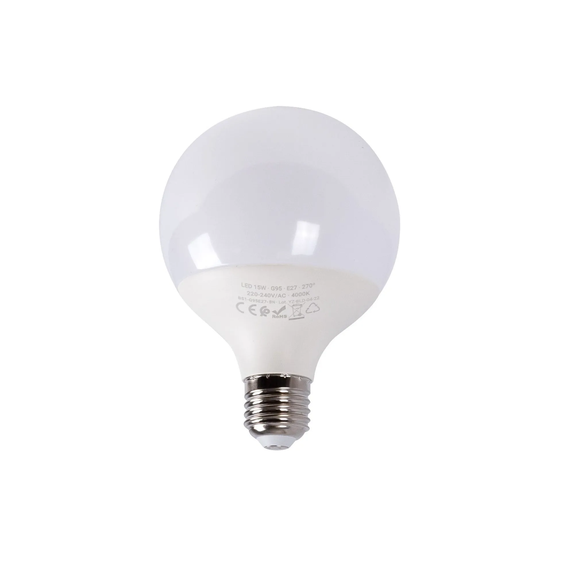 Bombilla decorativa LED globo E27 G95 - 15W
