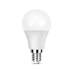 Bombilla Esférica LED E14 G45 5W Opal