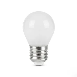 Bombilla filamento LED "Milky" - G45 E27 - 5W - Luz Cálida 3000K