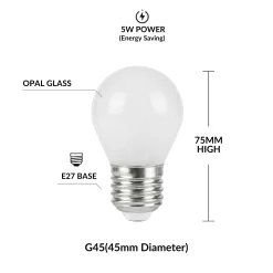 Bombilla filamento LED