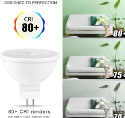 Bombilla GU5.3 LED MR16 12-24V DC 5W