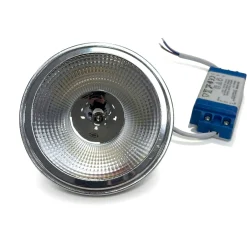 Bombilla LED AR111 con driver externo - 12W - 4000K