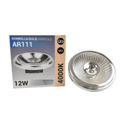Bombilla LED AR111 G53 12W - 12V - 45º