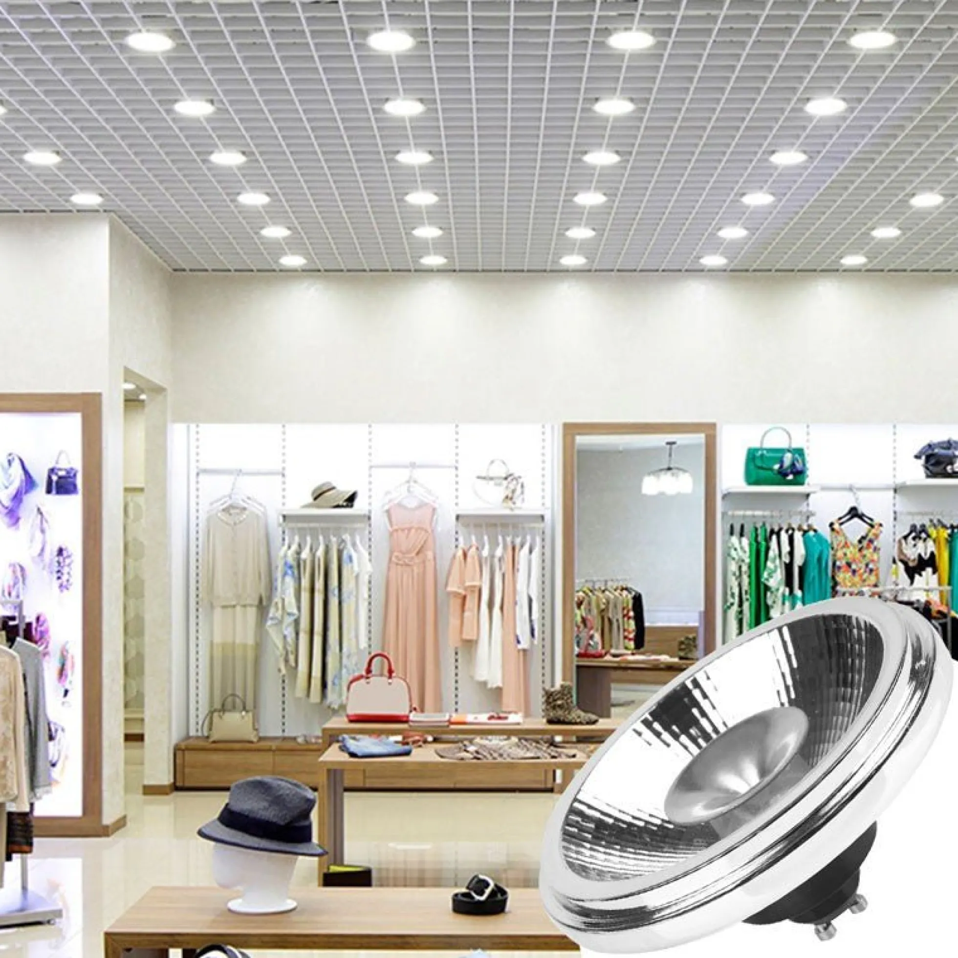Bombilla LED AR111 12W - Casquillo GU10