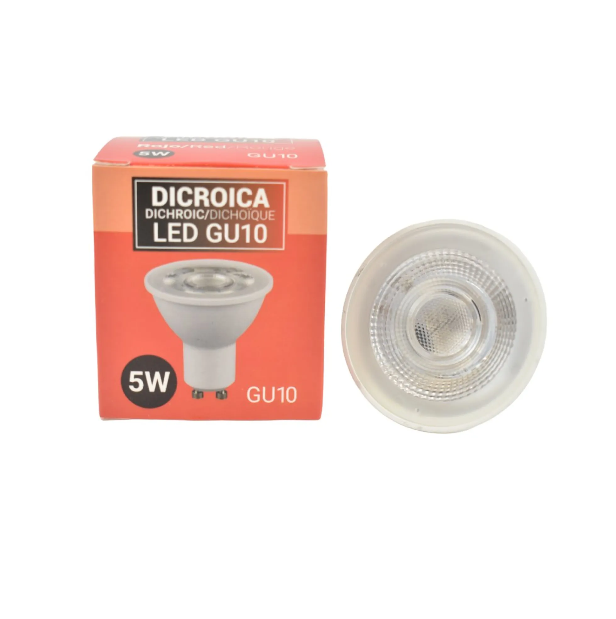 Bombilla LED colores GU10 - 5W