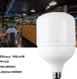 Bombilla LED de alta potencia E27 T140 - 50W