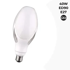 Bombilla LED ED90 E27 para farola 40W