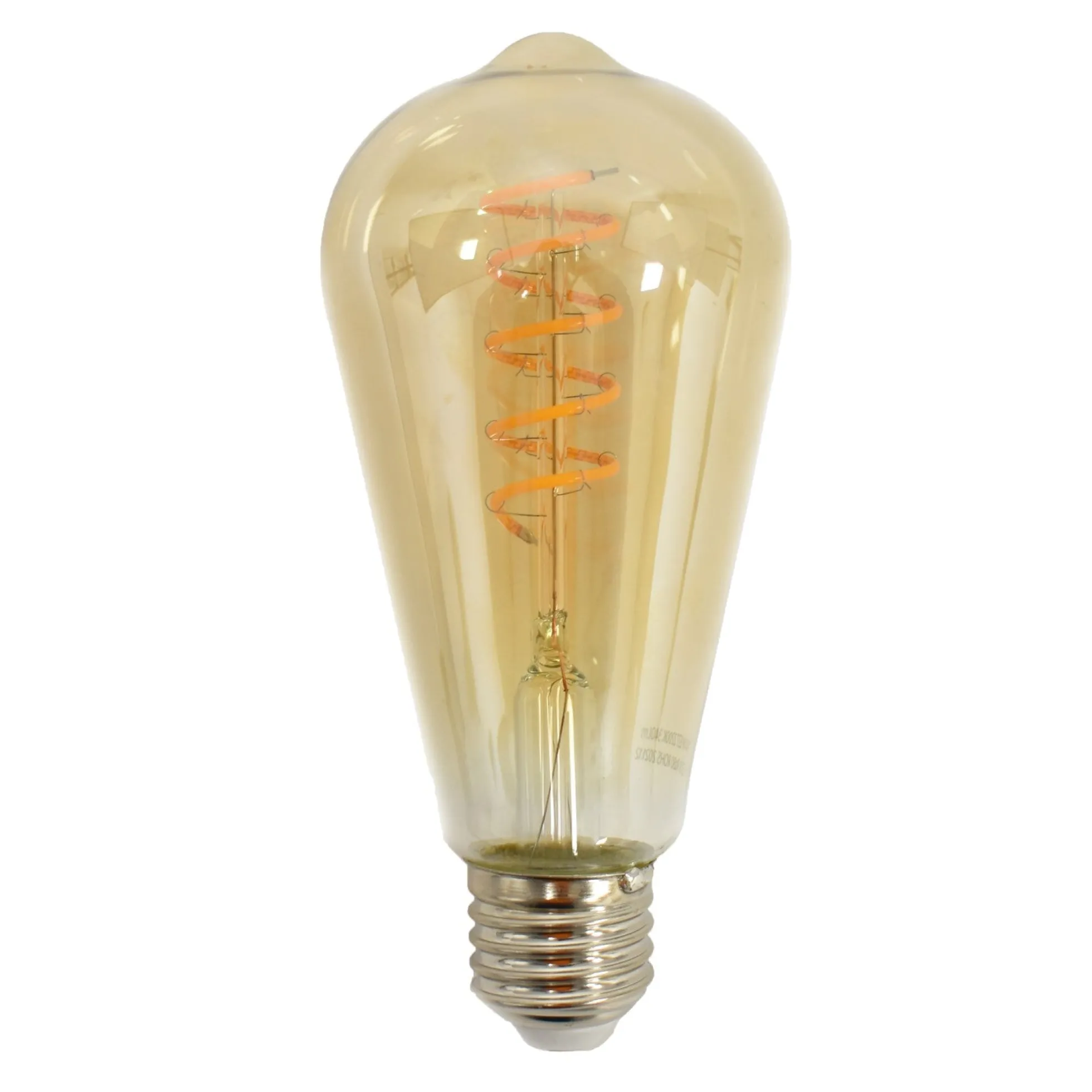 Bombilla LED filamento Edison E27 ST64 - 4W