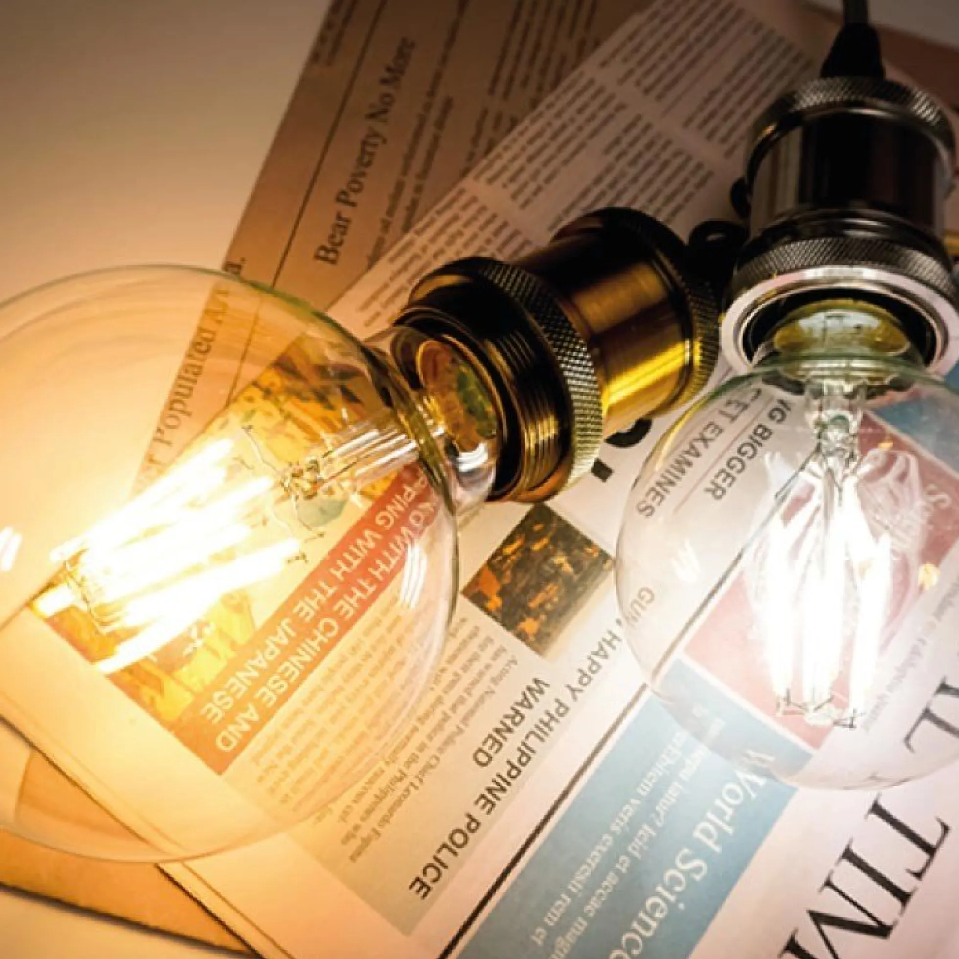 Bombilla LED filamento E27 G95 - 8W