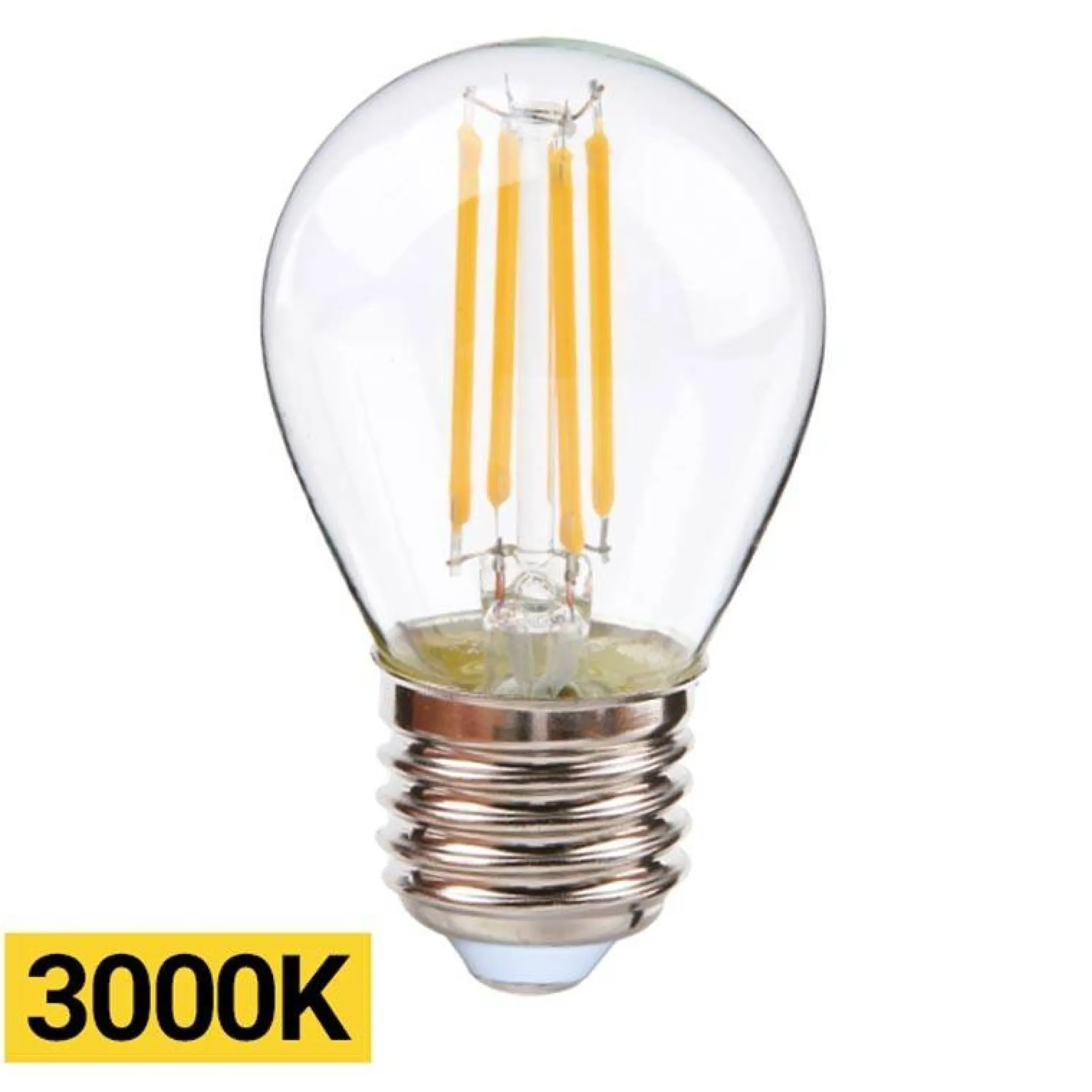 Bombilla LED filamento esférica E27 G45 - 5W