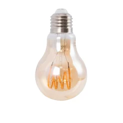 Bombilla LED filamento "Espiral" - E27 A60 - Regulable 4W - 2200K