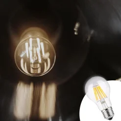 Bombilla LED filamento E27 60 - 8W - Transparente