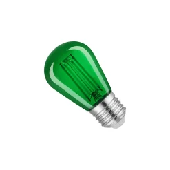 Bombilla LED Filamento - S14 E27 - 4W - Cristal de colores