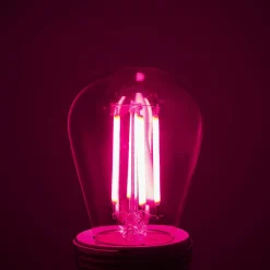 Bombilla LED Filamento - S14 E27 - 4W - Cristal de colores