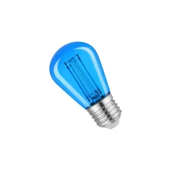 Bombilla LED Filamento - S14 E27 - 4W - Cristal de colores