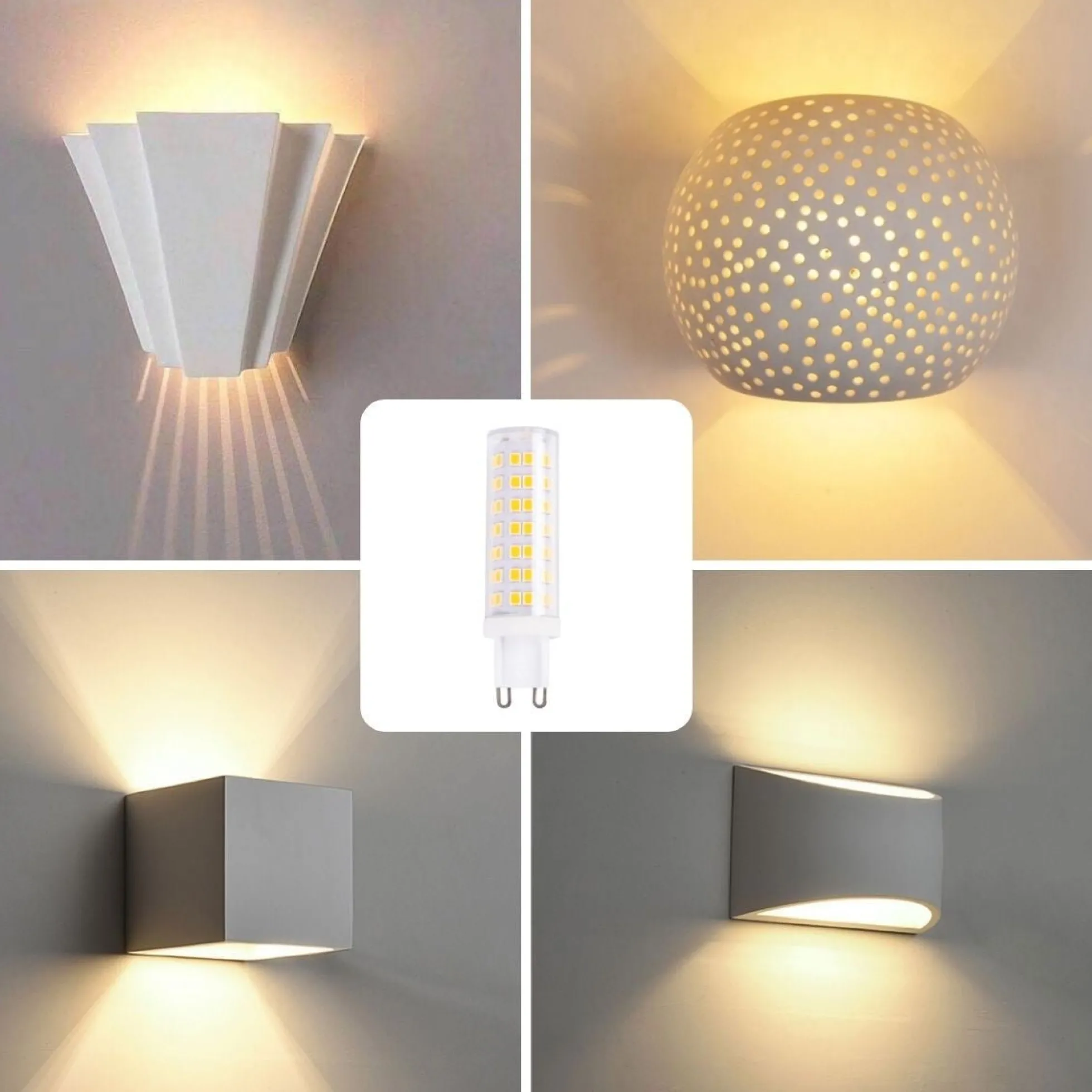 Bombilla LED G9 tubular 220-240V AC - 6W