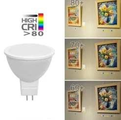Bombilla LED GU5.3 MR16 5W 12V 350lm