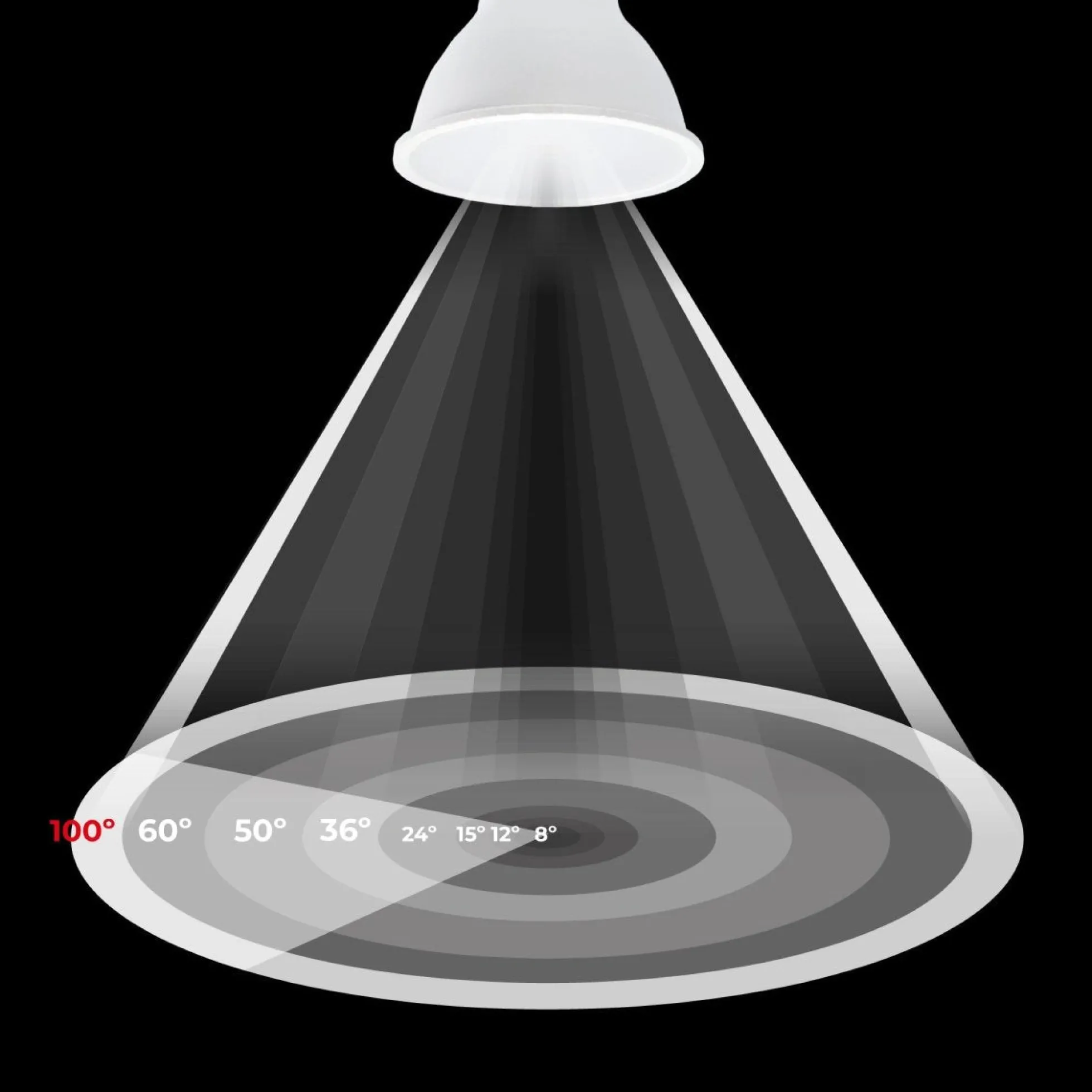 Bombilla LED GU10 - 7W - 120º