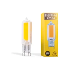 Bombilla LED G9 220-240V AC - COB - 360º - 4W