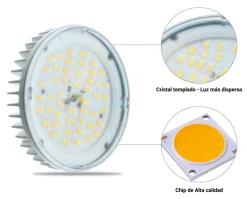 Bombilla LED GX53 CCT 10W - 120º - 975lm