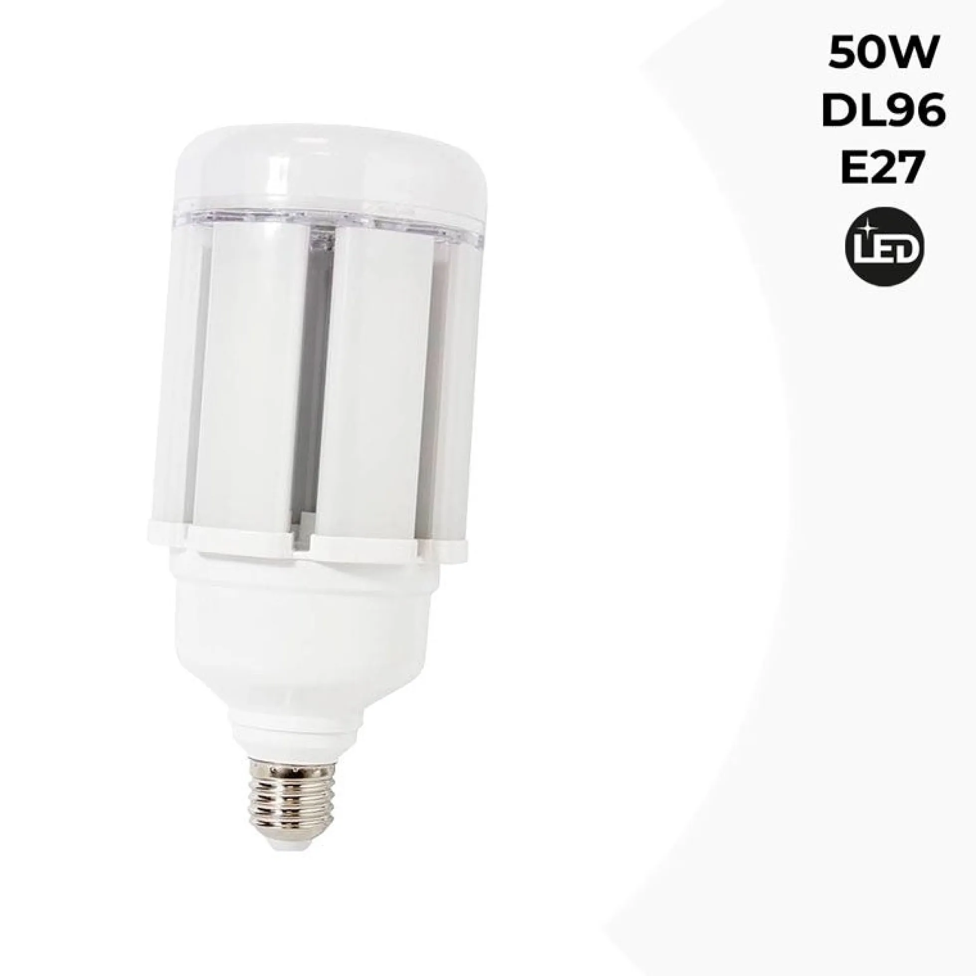 Bombilla LED industrial E27 "CORN" - DL96 - 50W - 180-265V