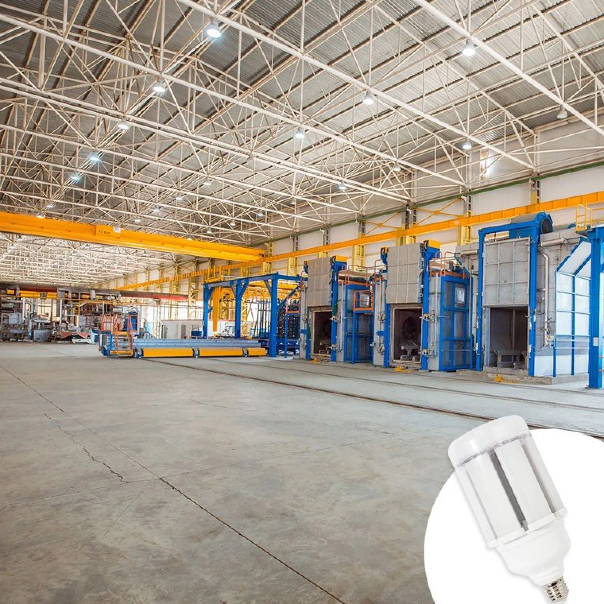 Bombilla LED industrial E27 "CORN" - DL96 - 50W - 180-265V