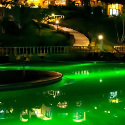 Bombilla LED para piscina PAR56 RGB 12V AC - 24W - Sumergible - Con mando - IP68