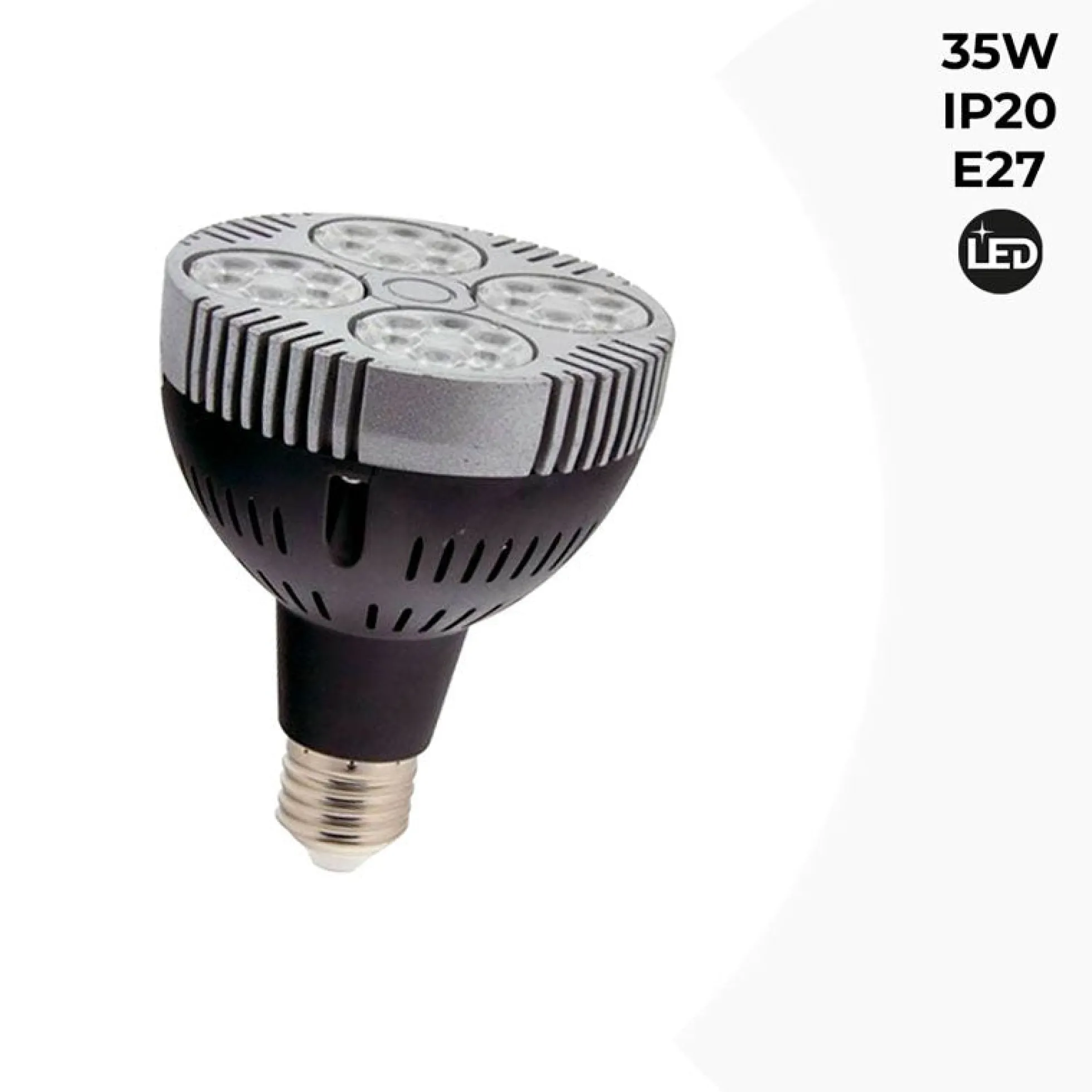 Bombilla LED PAR30 E27 35W 2800lm