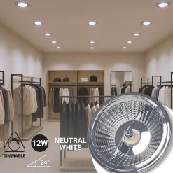 Bombilla LED Regulable - AR111 GU10 - 12W - 975lm