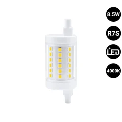 Bombilla LED R7S - 78mm - 1100lm - 8,5W