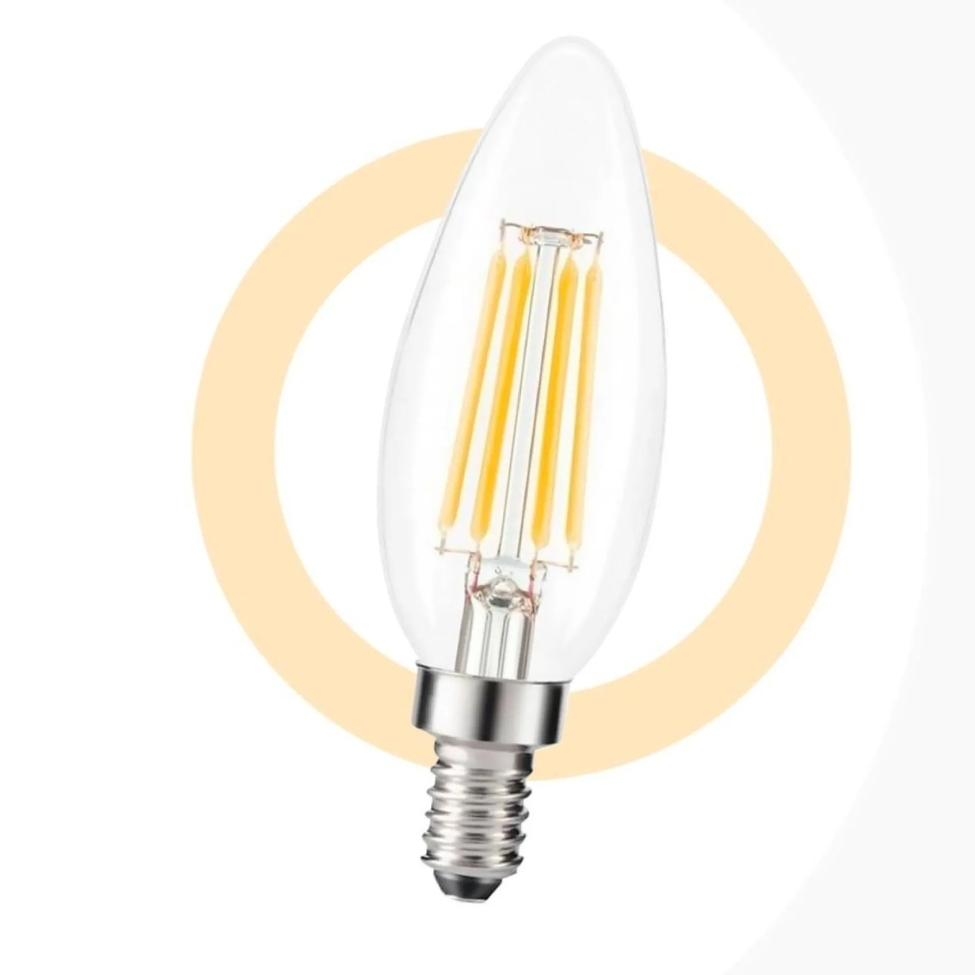 Bombilla LED Vela E14 5W Regulable C35 – 550 Lúmenes