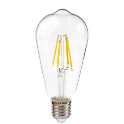 Bombilla LED Vintage Filamento - E27 ST64 - 6W
