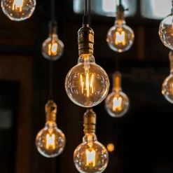 Bombilla LED Vintage Globo de Filamento E27 G125 6W