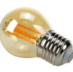 Bombilla Retro Vintage esférica E27 G45 4W de filamento