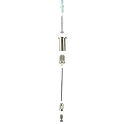CABLE DE SUSPENSIÓN PARA PERFIL DE ALUMINIO Ø21MM (2 UD.)