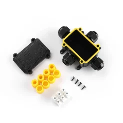 Caja de conexión impermeable en X - M20 - 4P - IP68 - 0.5-2.5mm² - 24A - T105